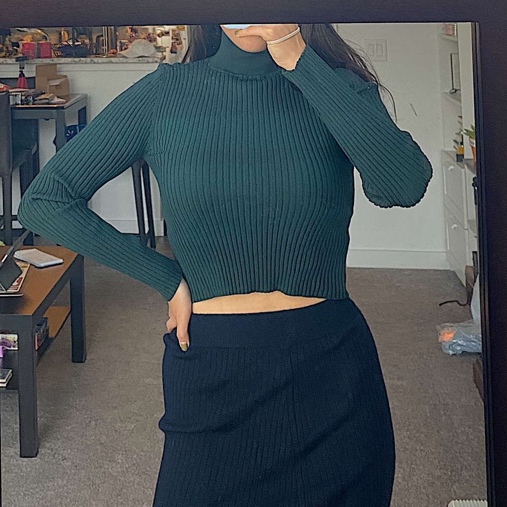 Forever21 mock-neck sweater